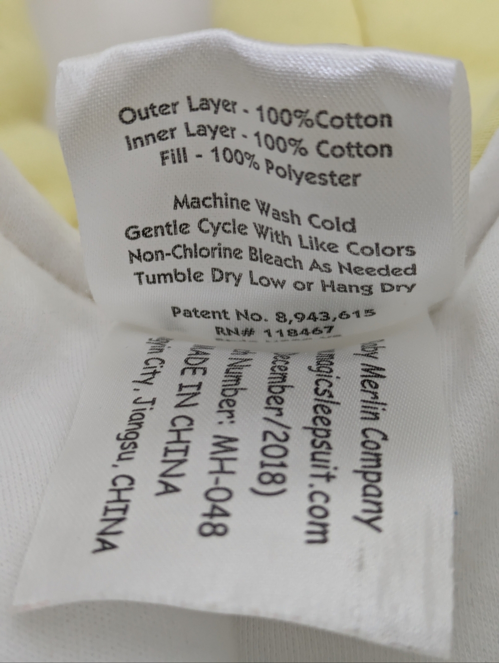 Baby Merlin's Magic Sleepsuit Small 3-6m 12-18lbs - Picture 4 of 4